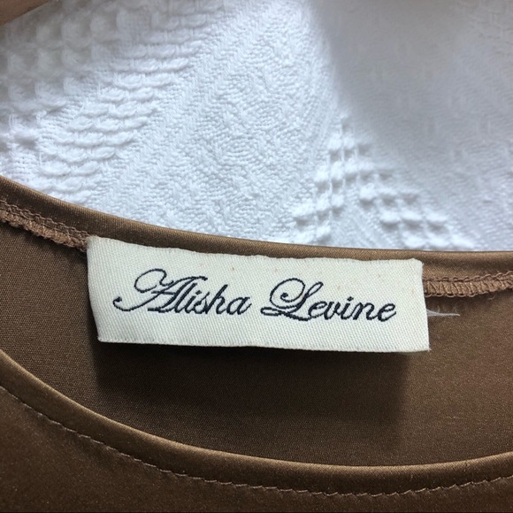 Alissa Levine Silk Blouse - Picture 3 of 3